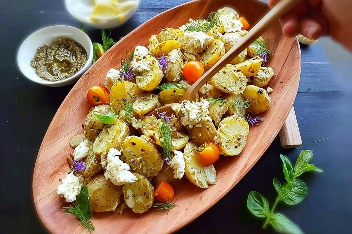Healthy Potato Salad No Mayo