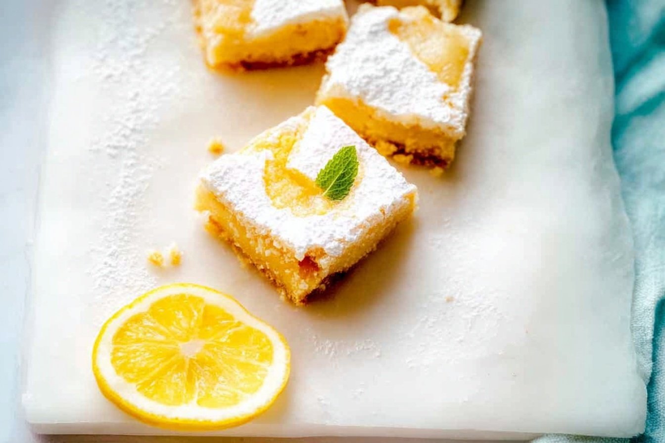 Keto Lemon Bars Recipe Low Carb Delight 4 Keto Lemon Bars