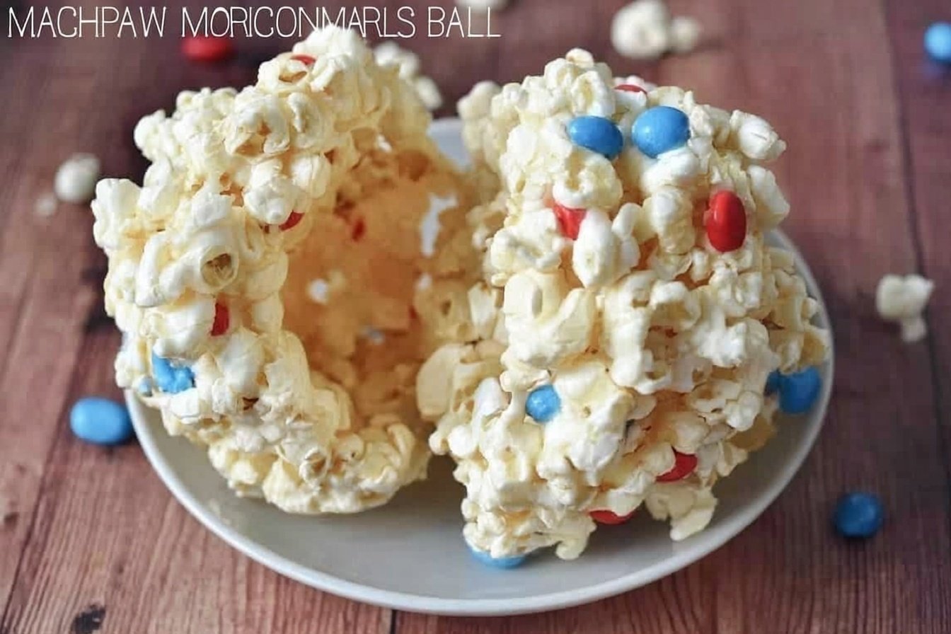 Marshmallow Popcorn Balls Soft Chewy Recipe 4 Marshmallow Popcorn Balls