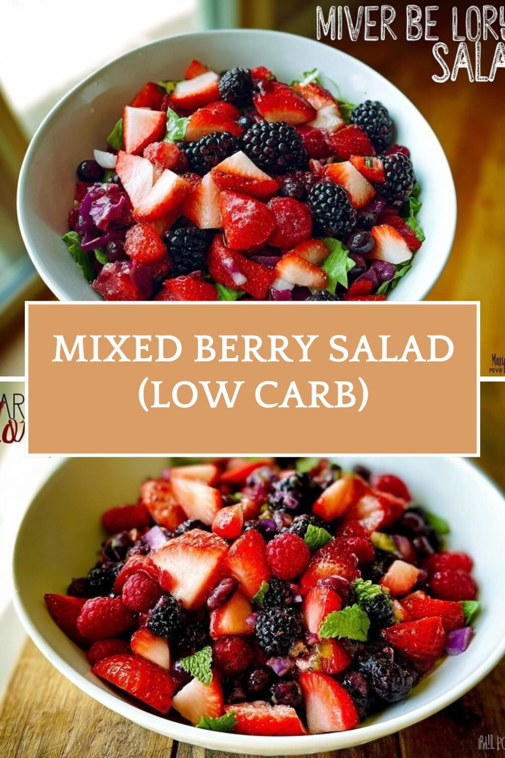 Mixed Berry Salad (Low Carb)
