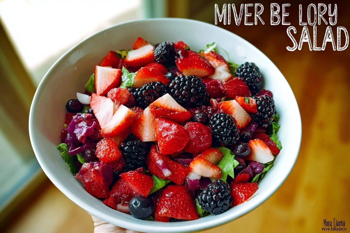 Mixed Berry Salad (Low Carb)