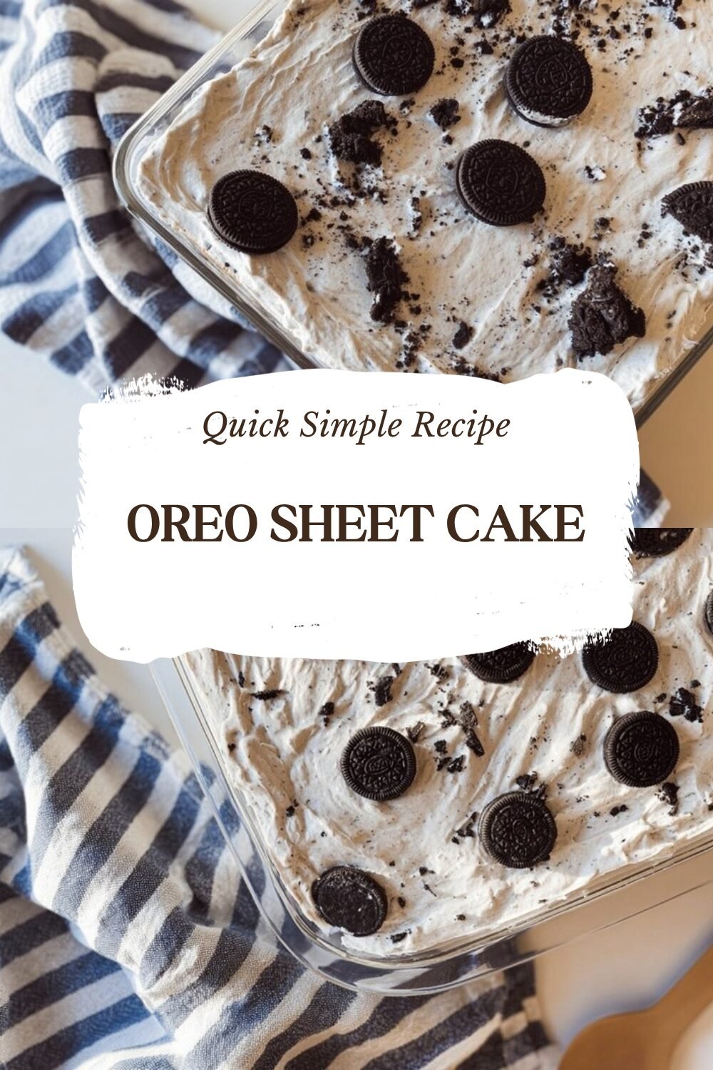 Cookies and Cream Cake Recipe 5 Oreo Sheet Cake