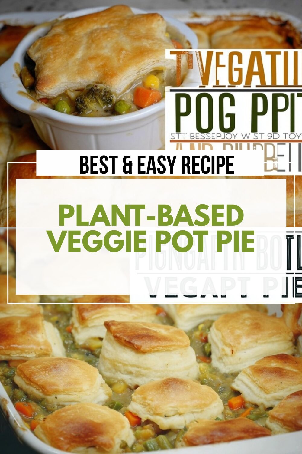 Plant-Based Veggie Pot Pie