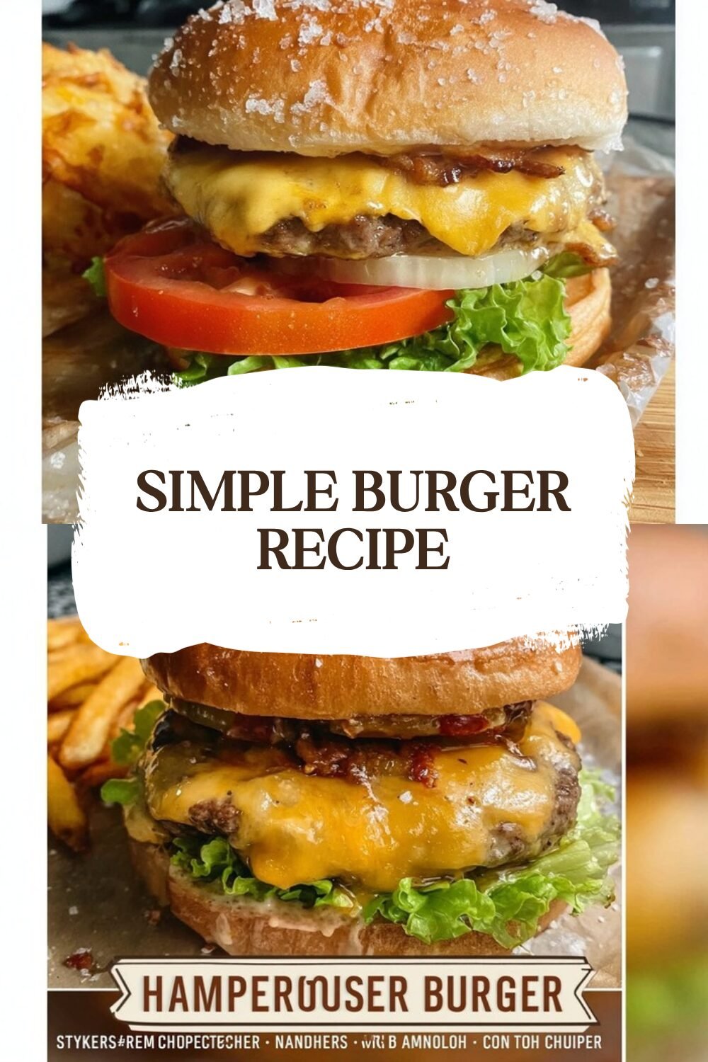 Simple Burger Recipe