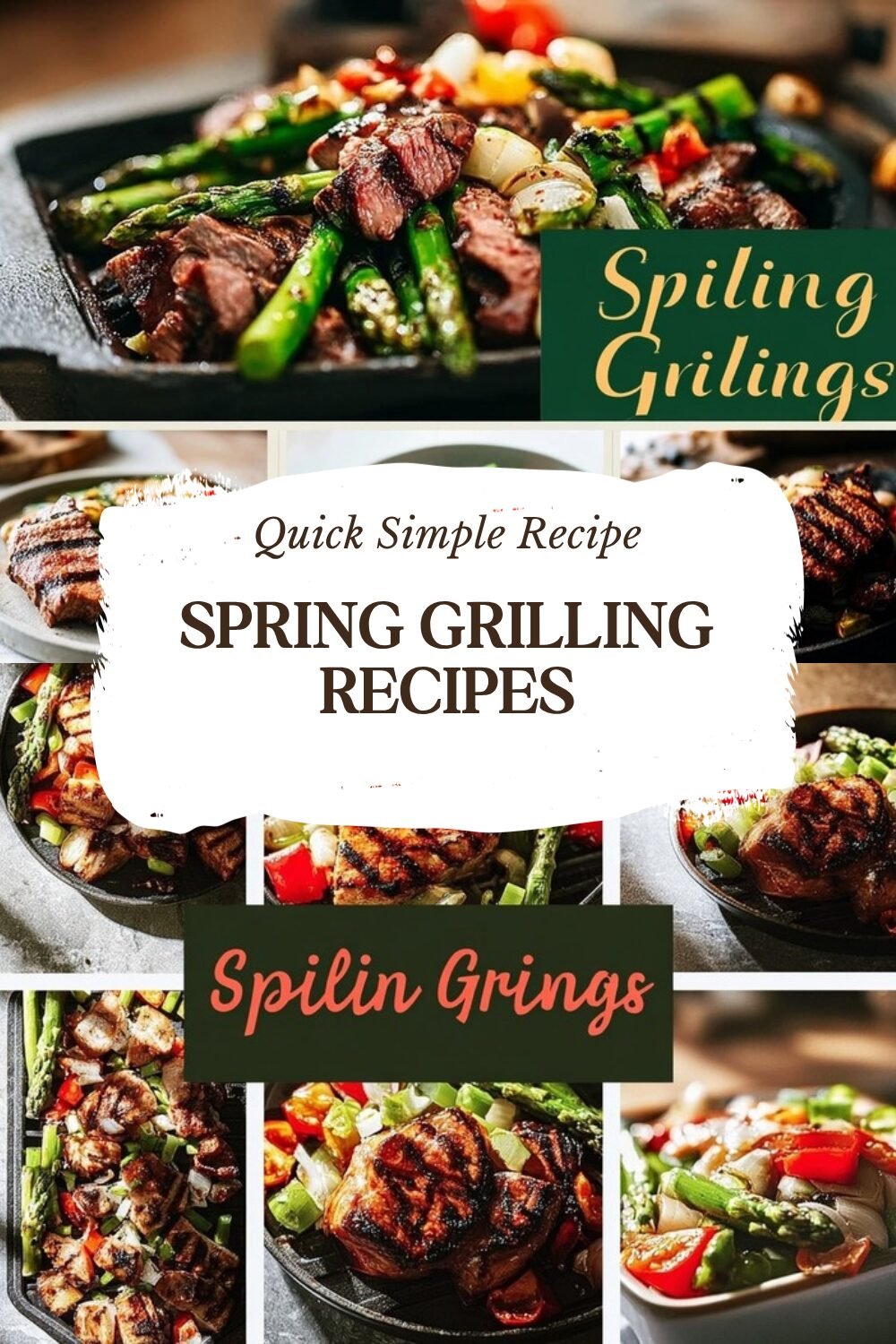 Spring Grilling Recipes