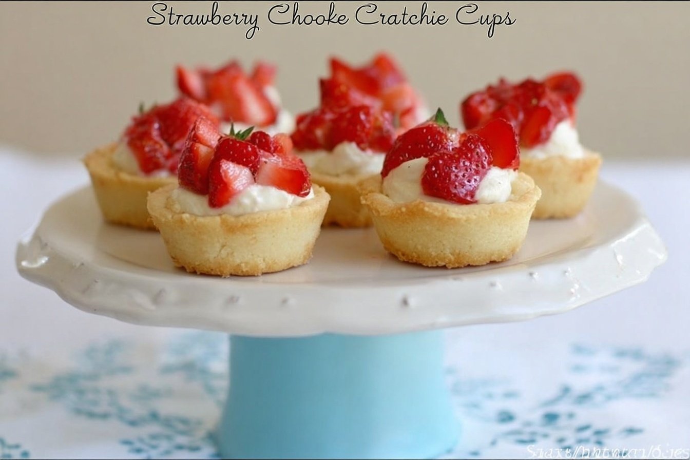 Strawberry Shortcake Cups