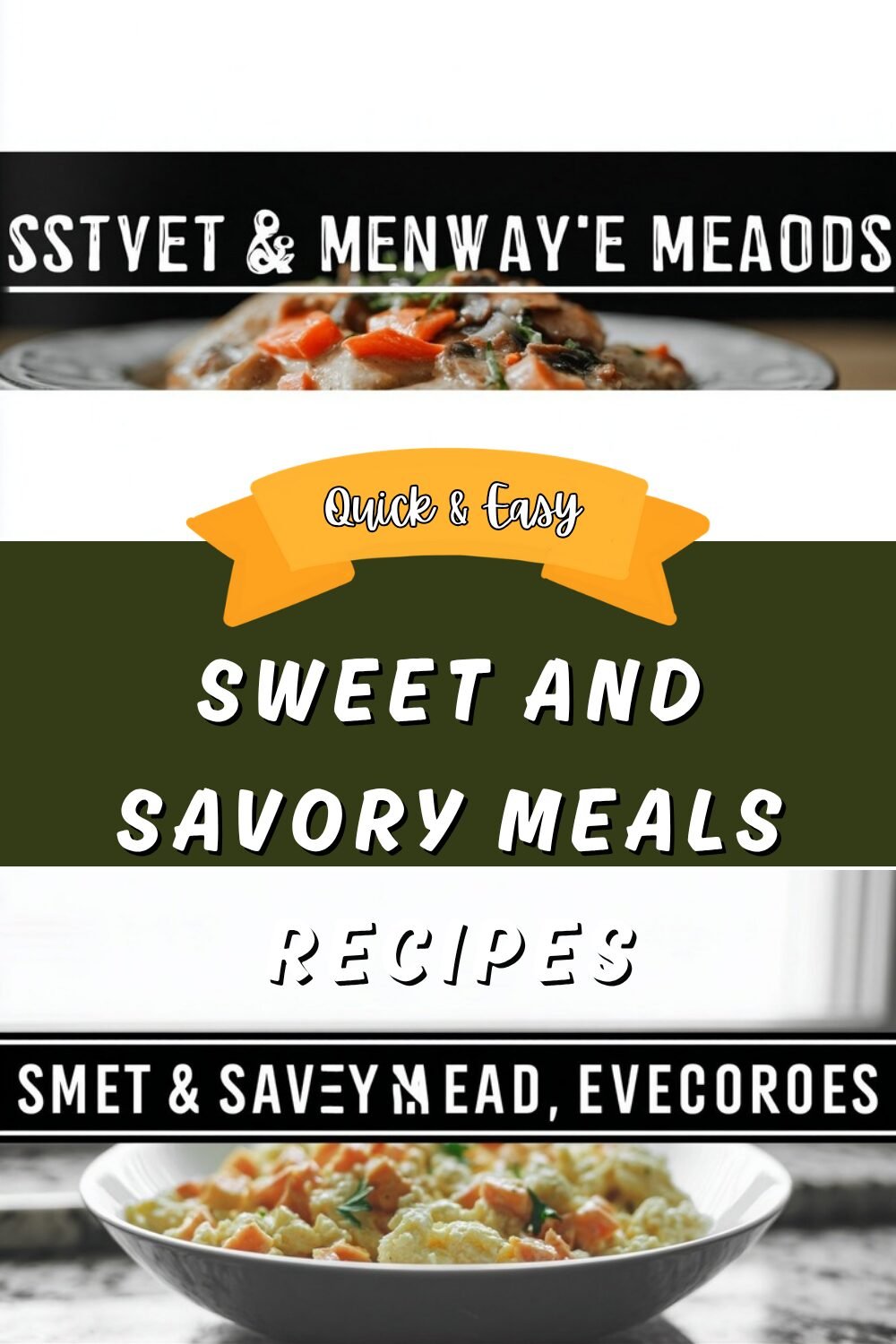 Sweet And Savory Meals Recipes