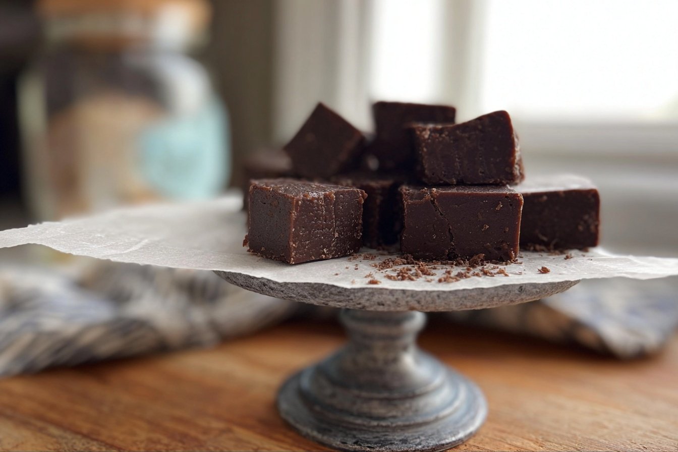Three Ingredient Date Fudge