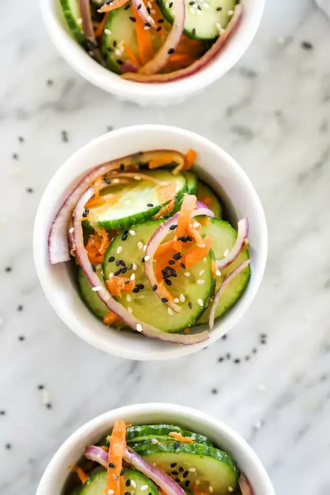Can I make this Asian cucumber salad ahead of time?