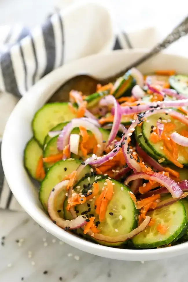 What kind of cucumbers do you use for this Asian cucumber salad?
