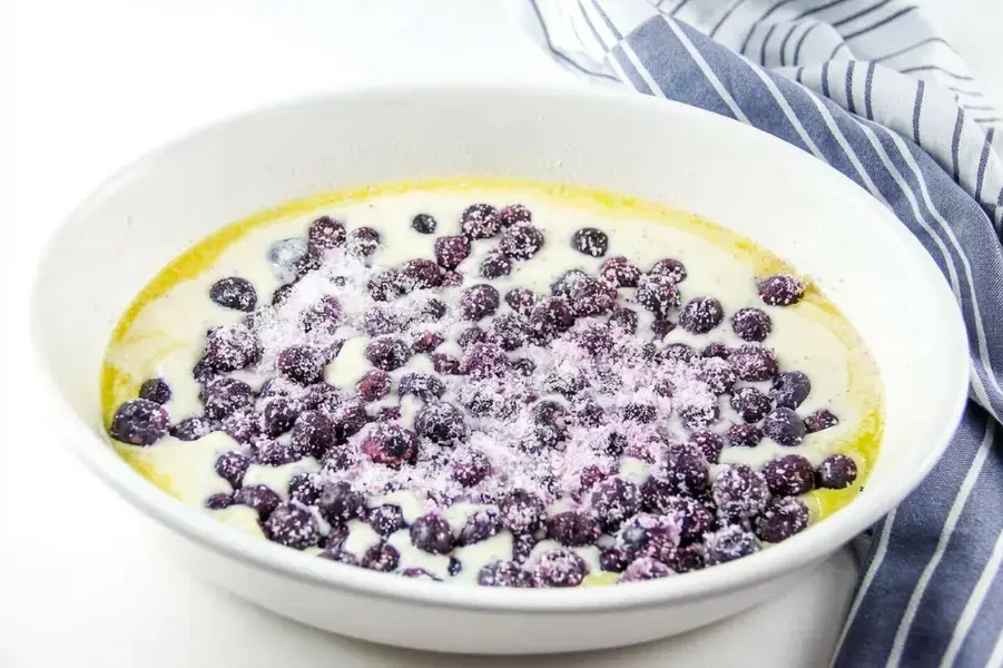 For the blueberries: