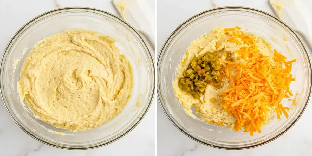 How To Make Cheesy Green Chile Cornbread