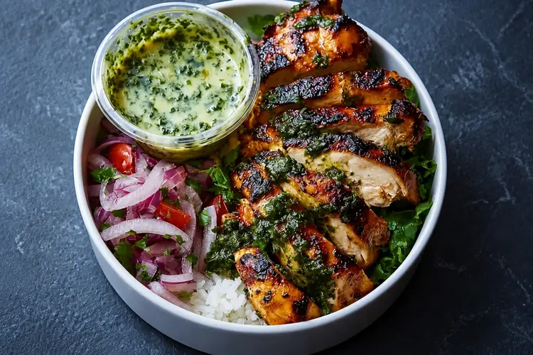 Chimichurri Grilled Chicken Bowl