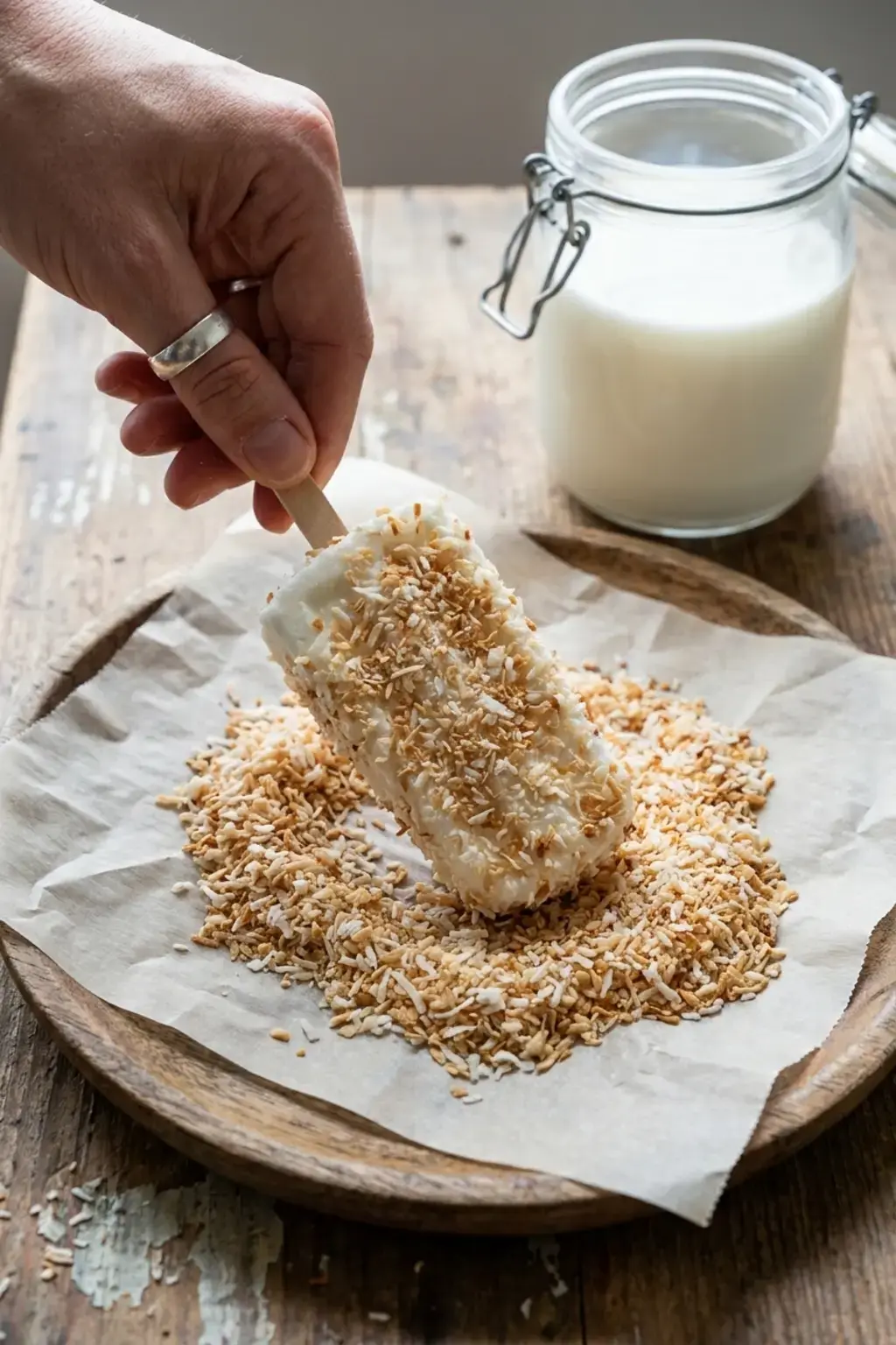 Creamy Coconut Popsicles for a Low Carb Summer Treat 13 A bit about toasting coconut