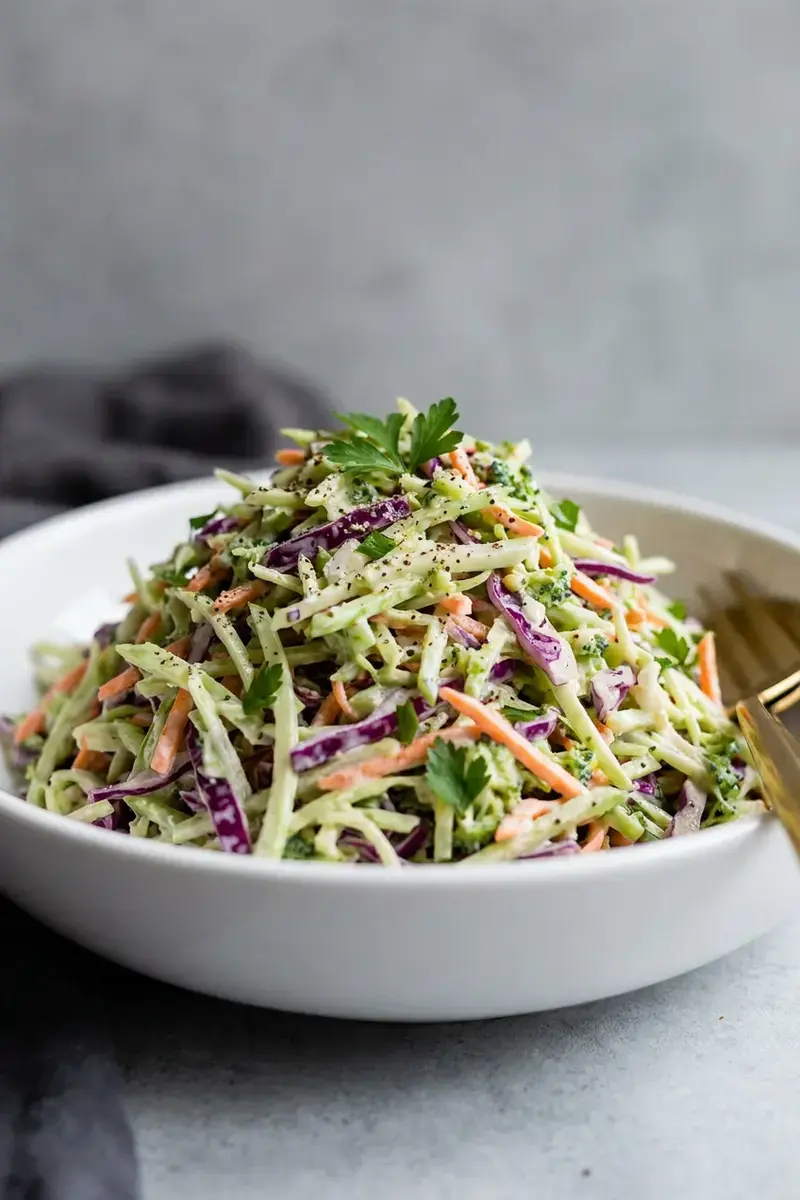 Easy Broccoli Slaw Recipe