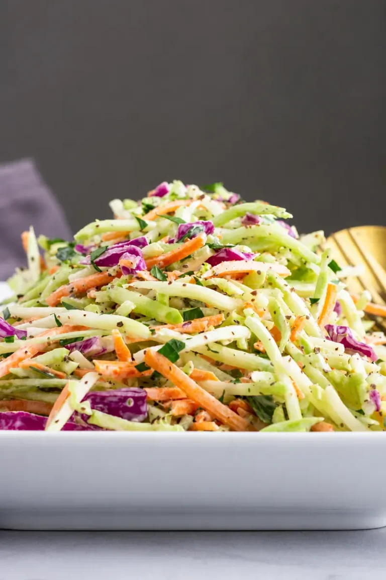 Easy Broccoli Slaw Recipe: A Crunchy Low Carb Side Dish Ready in 5 Minutes 10 Easy Broccoli Slaw Recipe