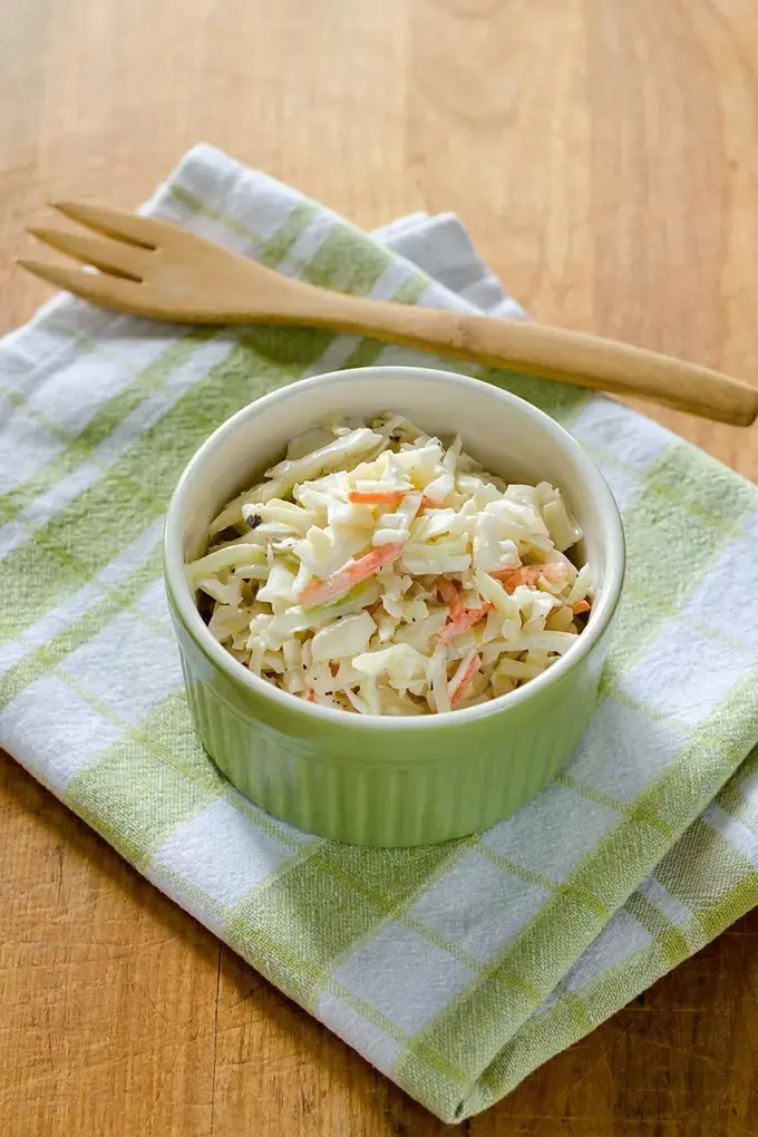 Easy coleslaw recipe ingredients