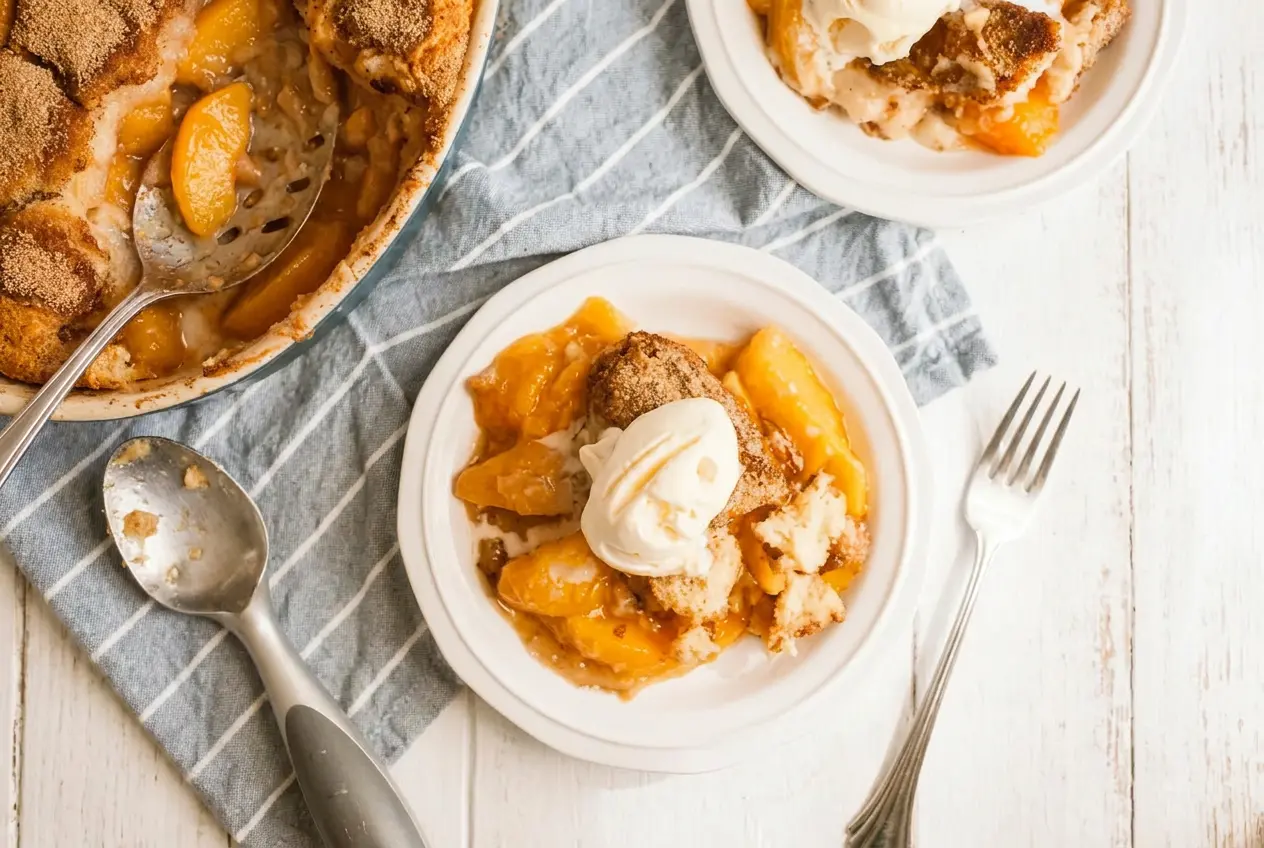 Easy Peach Cobbler Recipe: Juicy Peaches, Buttery Crust, and Pure Comfort 8 Tips for a Delicious Peach Cobbler