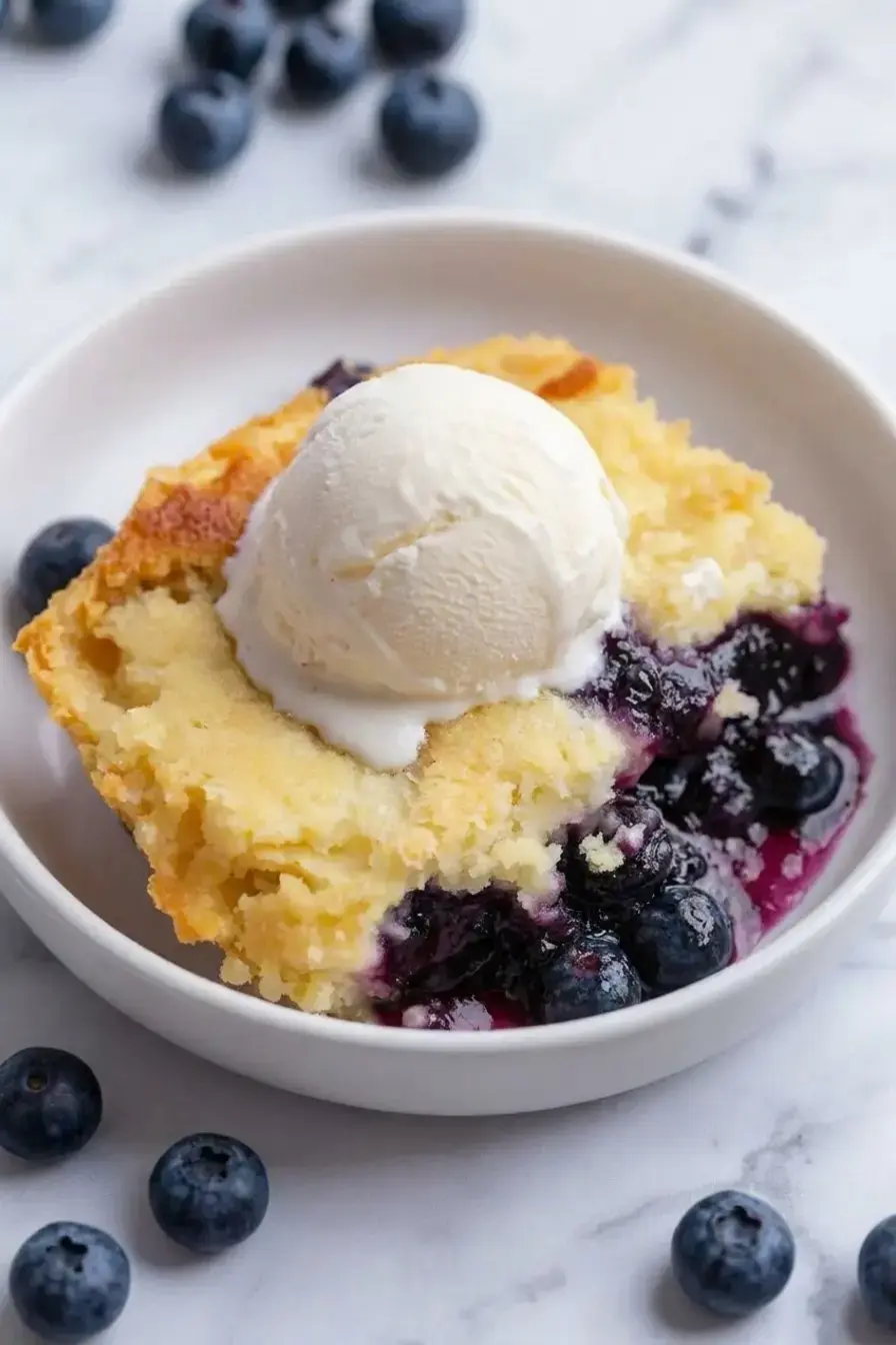 Fluffy Easy Blueberry Cobbler With Cake Mix Recipe 6 What Kind of Blueberries Should I Use?