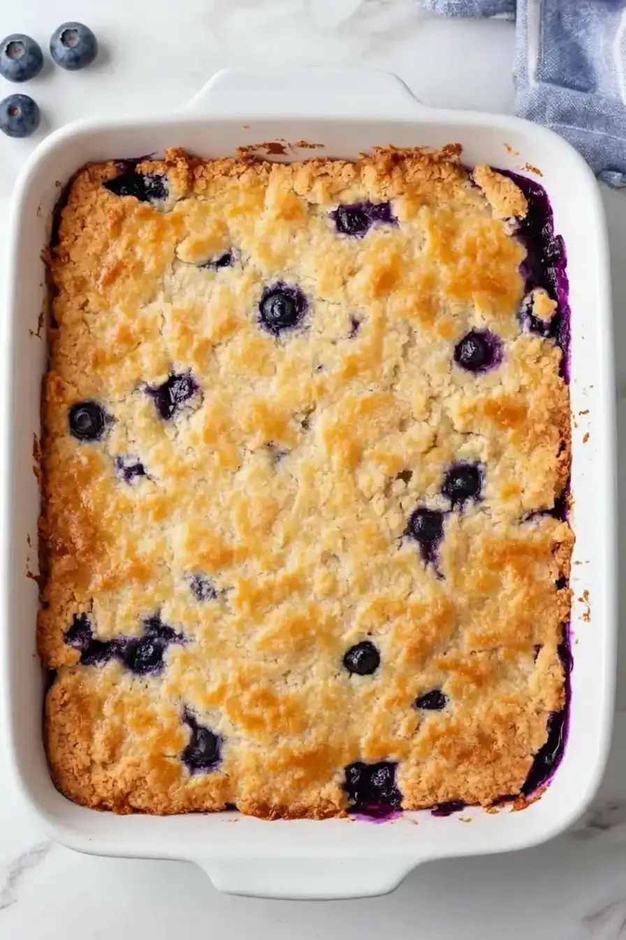 Fluffy Easy Blueberry Cobbler With Cake Mix: The 4-Ingredient Dessert Everyone Loves 5 Why You'll Love This Blueberry Cobbler