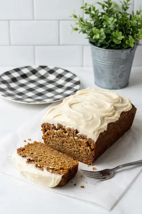 Making the Four Ingredient Zucchini Cake