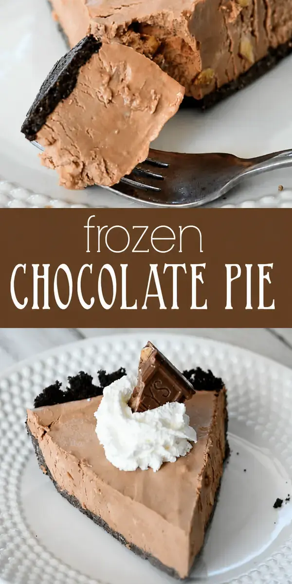 Frozen Chocolate Pie Recipe for a Cold Creamy No Bake Dessert 9 Does it matter what kind of chocolate bar I use?