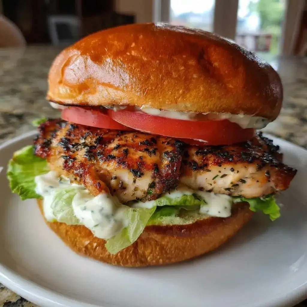 Why You'll Love This Garlic Herb Grilled Chicken Sandwich