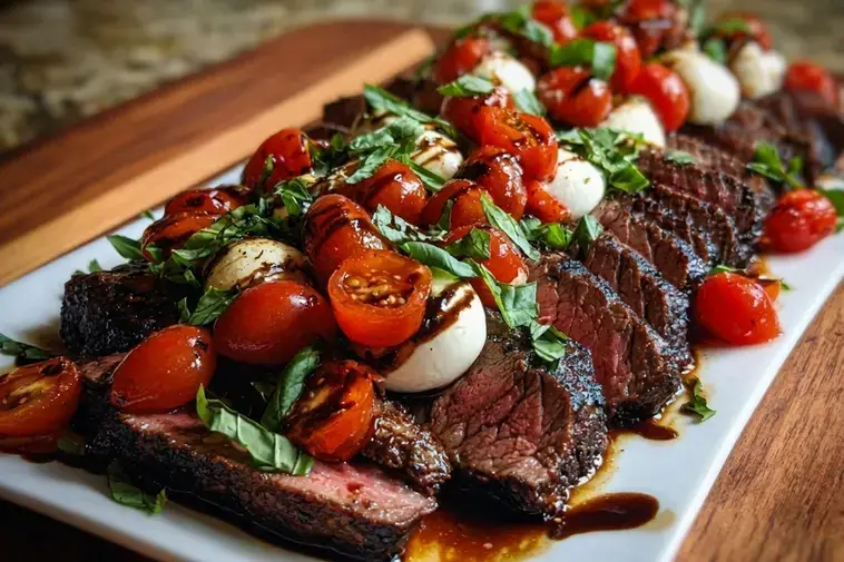 Why You'll Love This Grilled Balsamic Steak Caprese