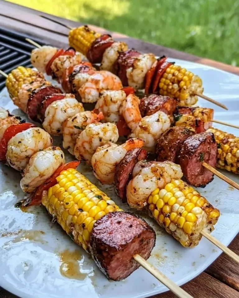 Grilled Seafood Skewers