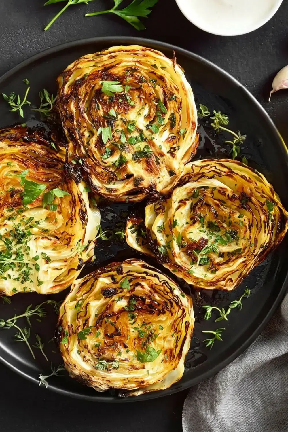 3. Grilled Cabbage Steaks