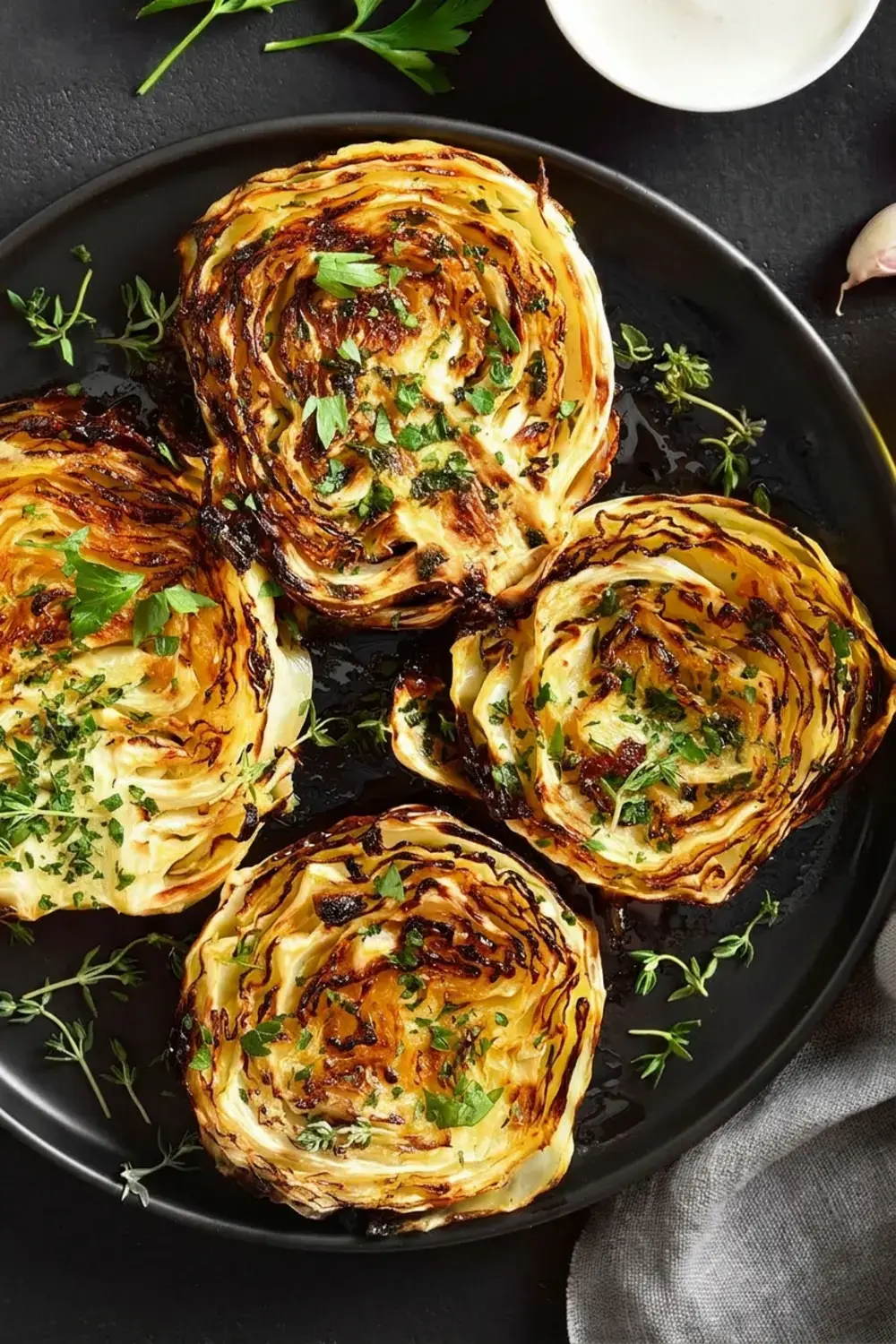 3. Grilled Cabbage Steaks