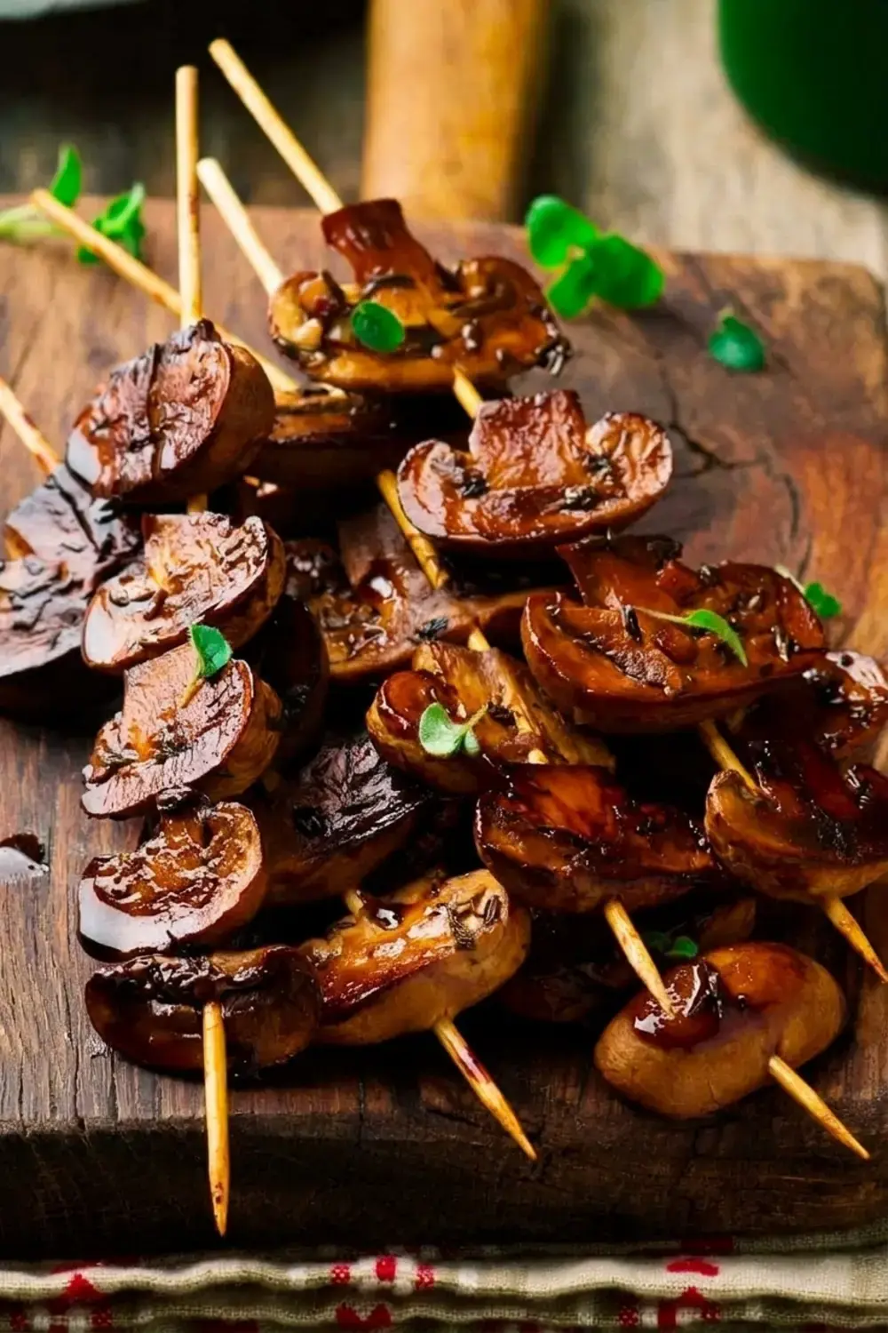 4. Balsamic Grilled Mushrooms