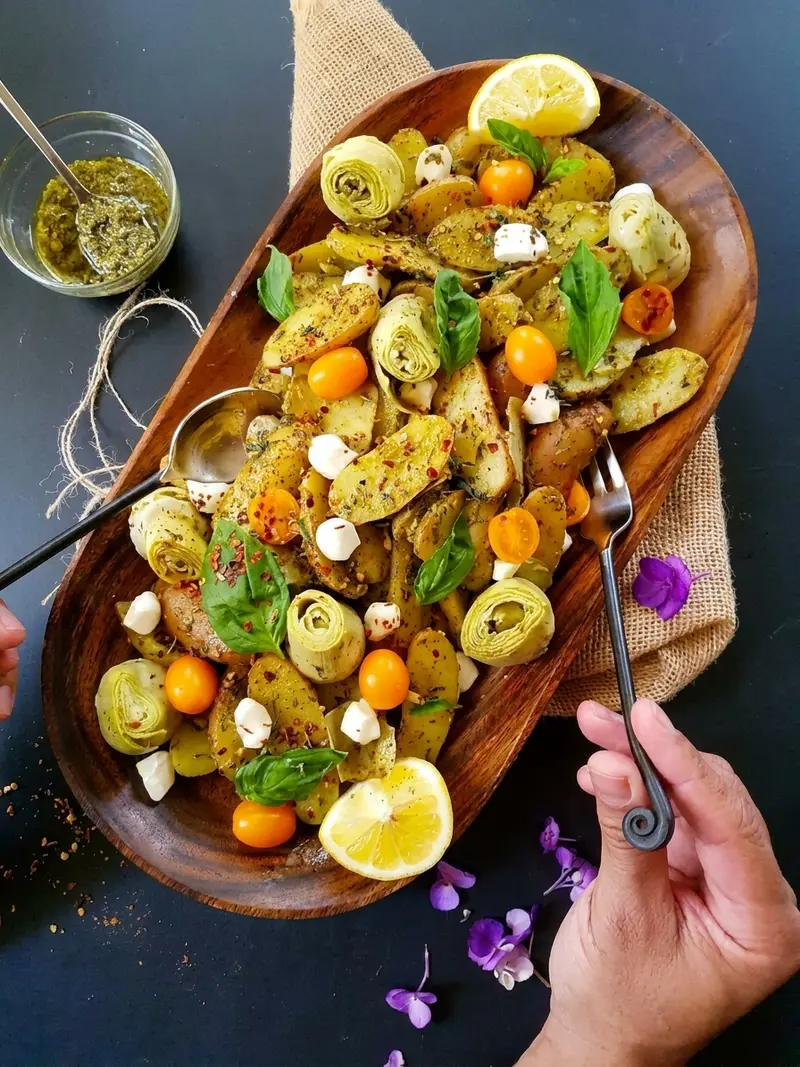Healthy Potato Salad No Mayo
