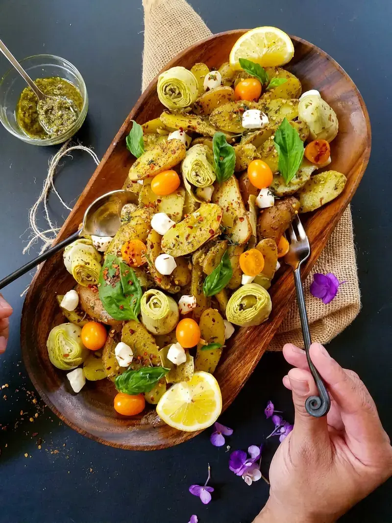 No Mayo Potato Salad Recipe