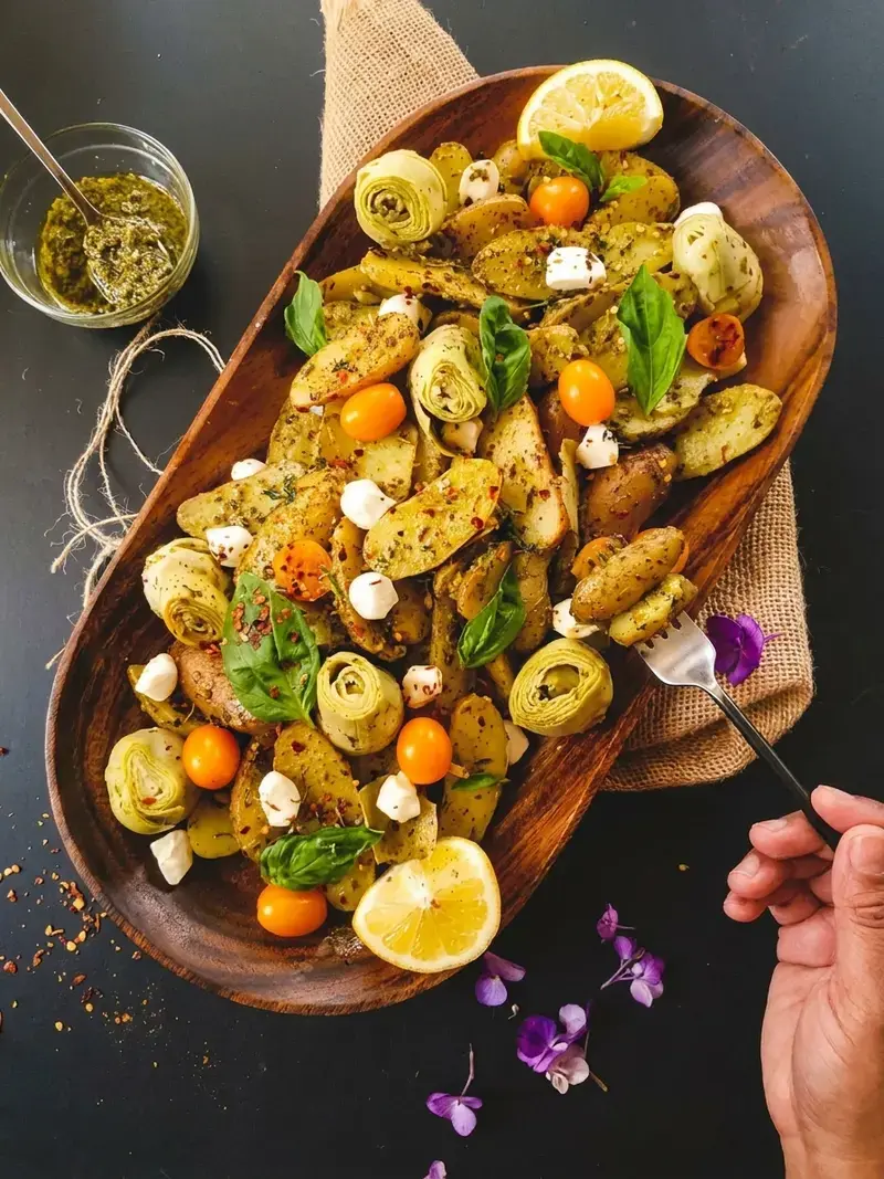 No Mayo Potato Salad Recipe