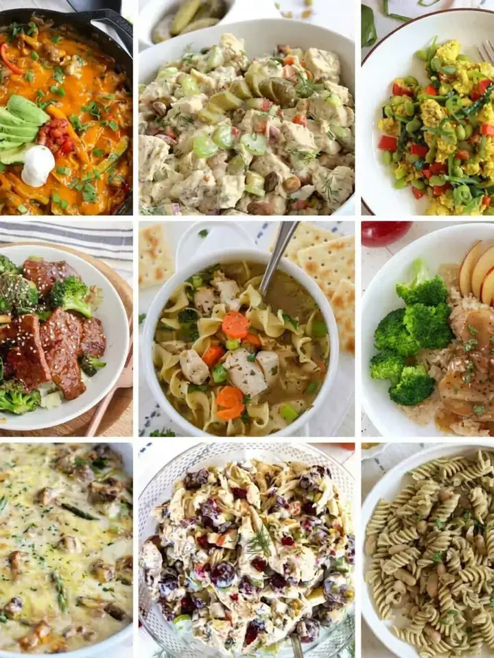 High protein recipes.