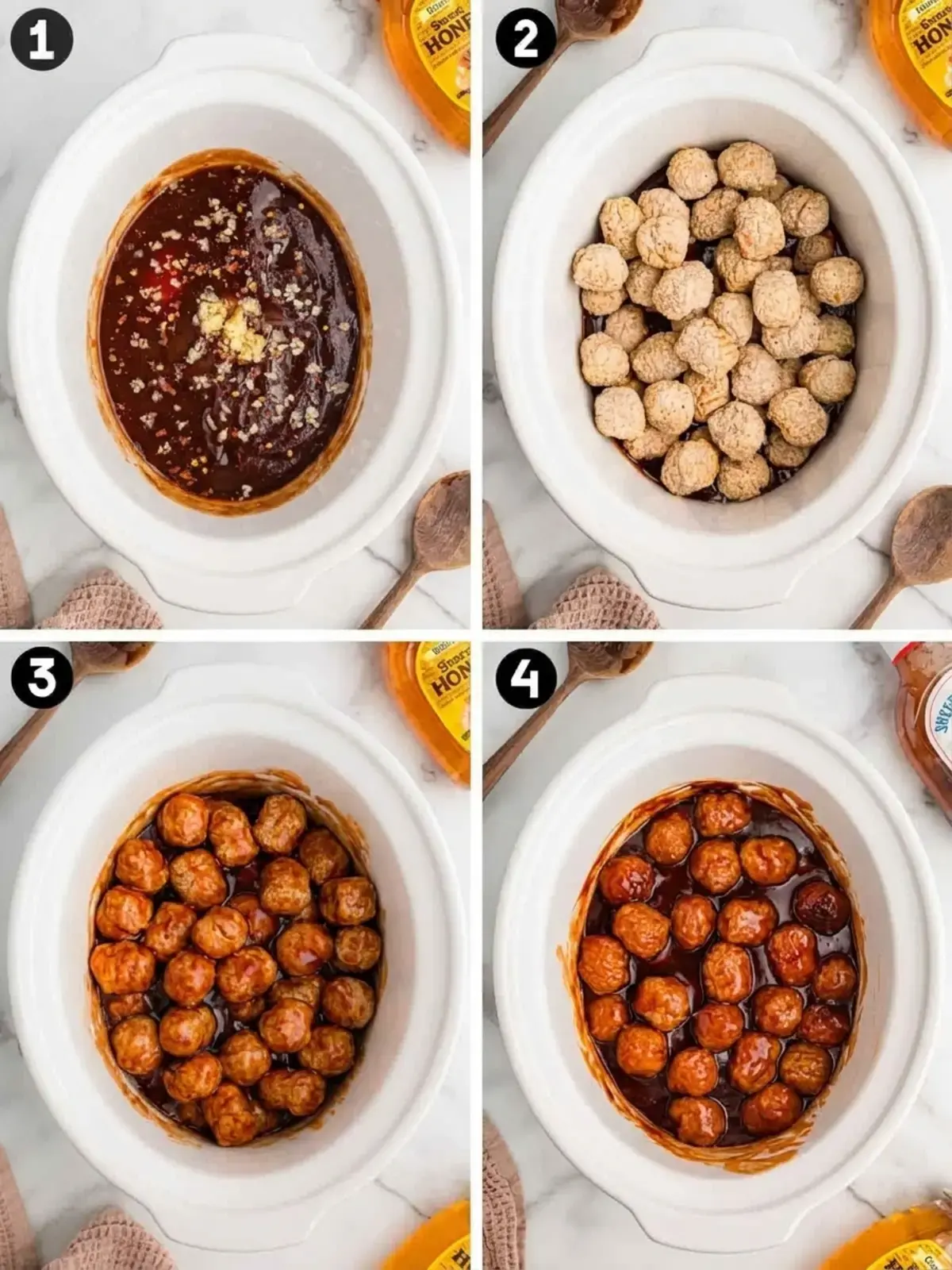 How to Make Honey BBQ Meatballs