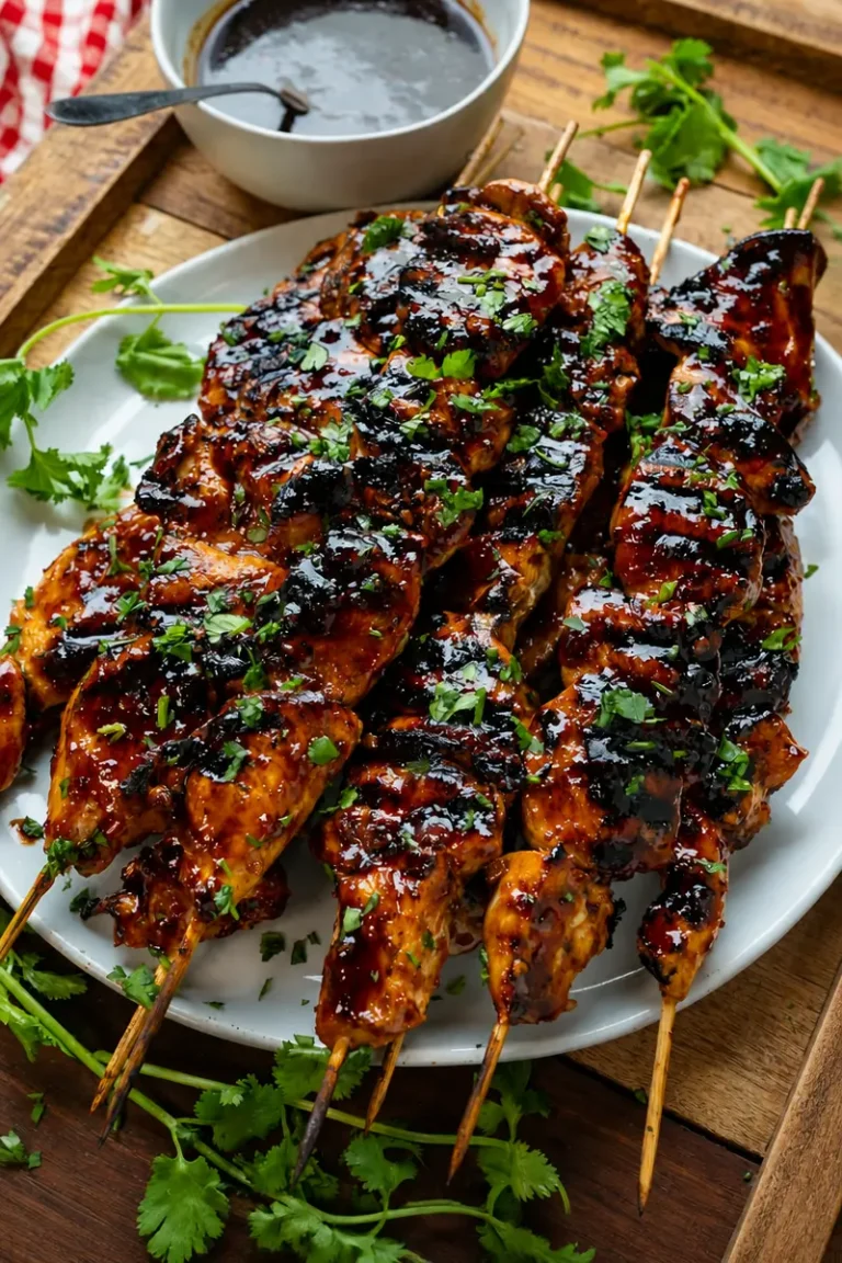 Honey Chipotle Grilled Chicken Skewers