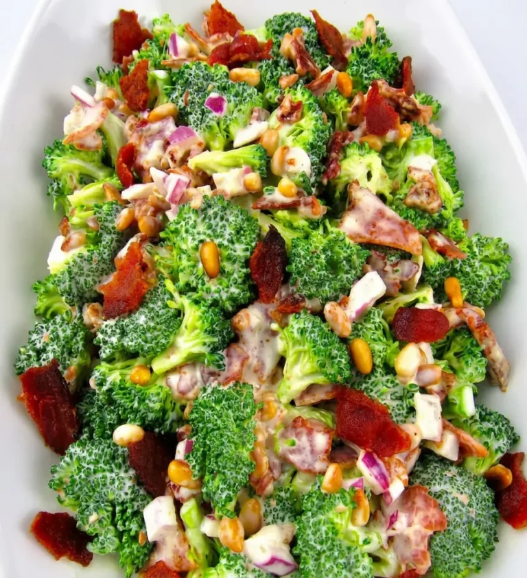 Keto Broccoli Salad With Bacon