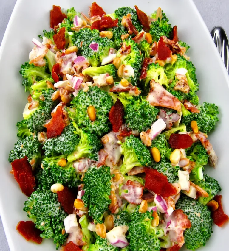 Keto Broccoli Salad With Bacon