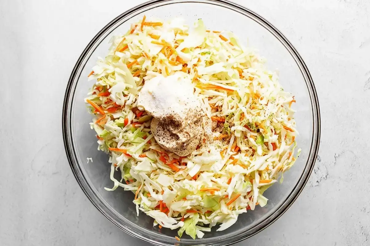 How to make this keto coleslaw recipe