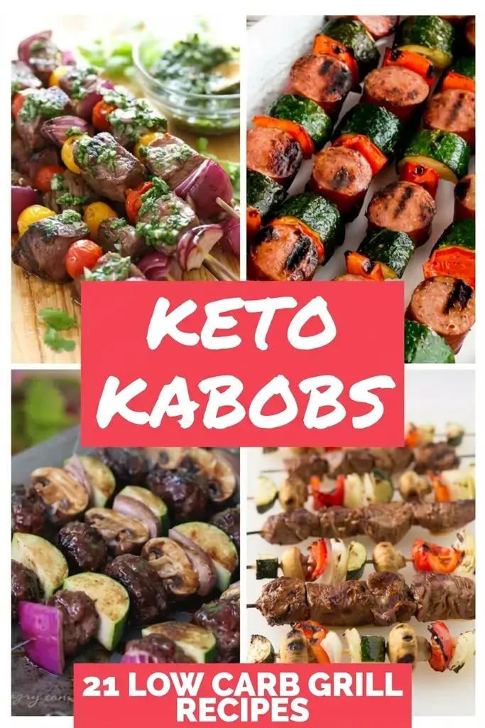 Don't Forget To Save These Keto Kabob Recipes!