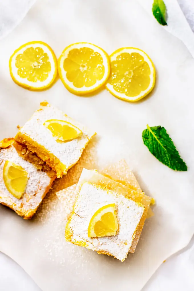 Keto Lemon Bars
