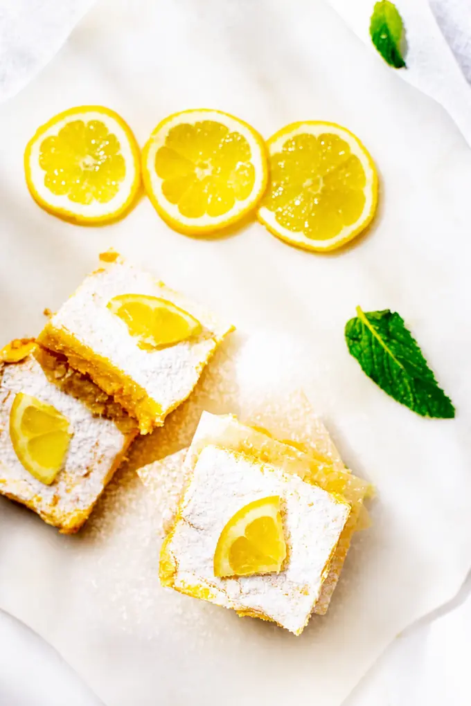 Keto Lemon Bars