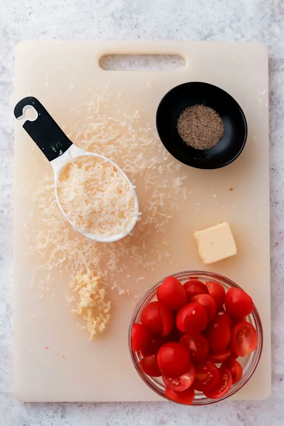 Zesty Lemon Chicken Pasta - A Quick One-Skillet Dinner for Busy Weeknights 7 Prepping the Ingredients