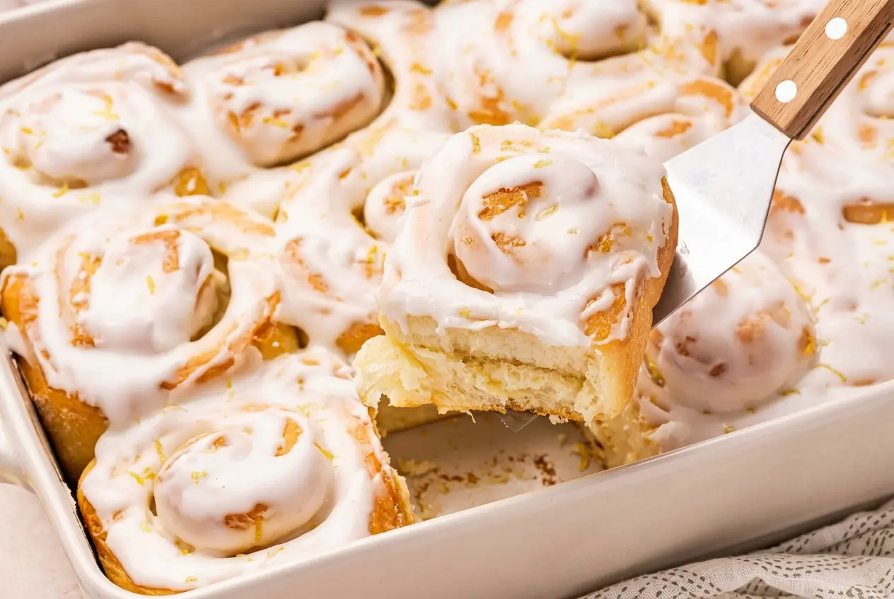 How to Make Lemon Sweet Rolls Step by Step