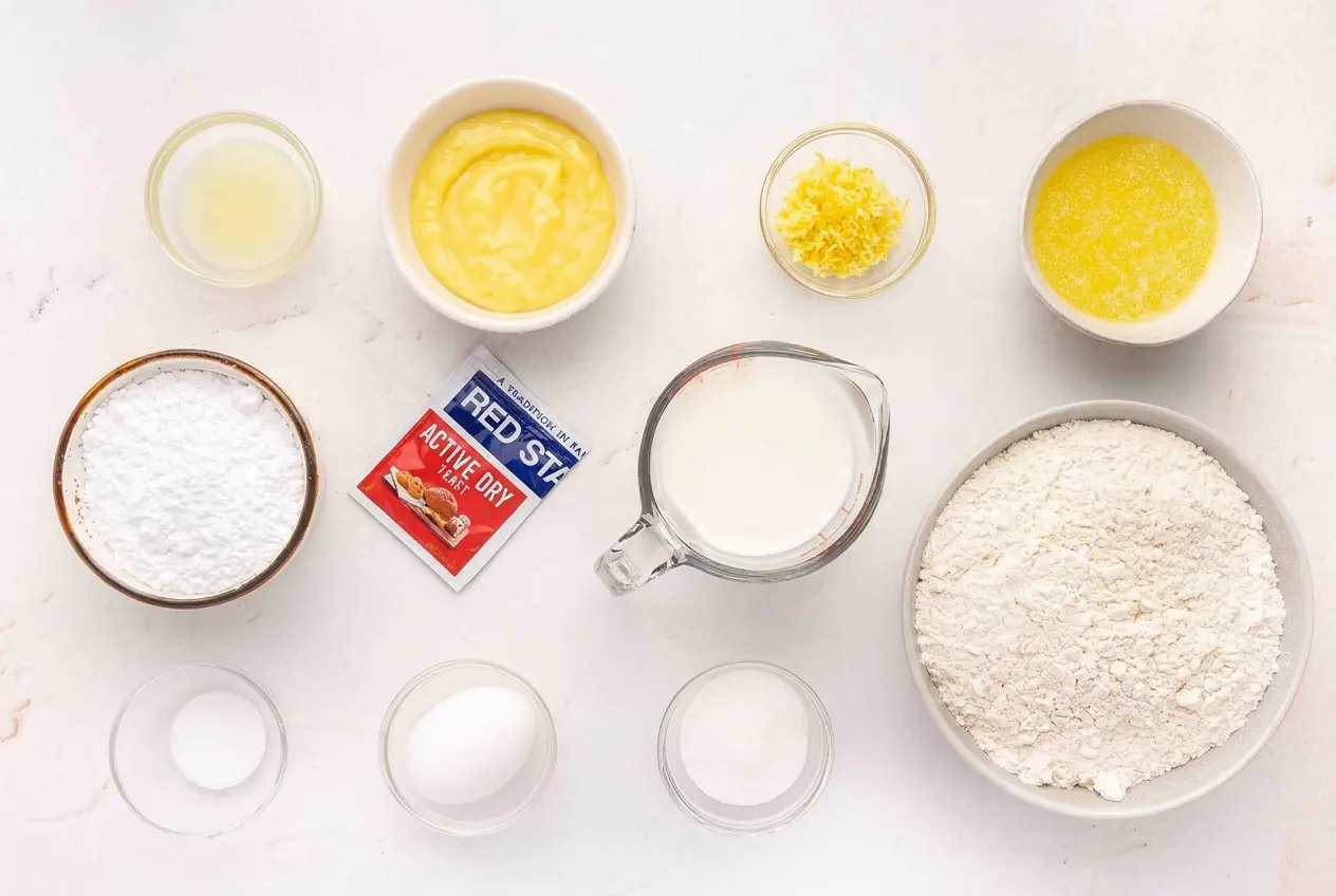How to Make Lemon Sweet Rolls Step by Step
