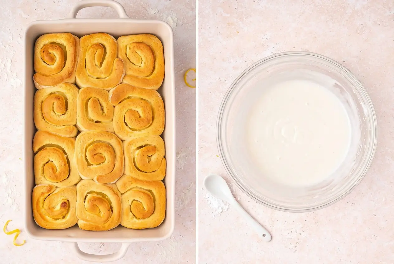 How to Make Lemon Sweet Rolls Step by Step