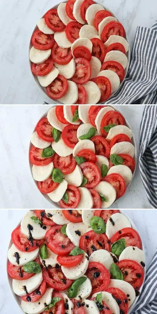 How to make a healthy Caprese salad