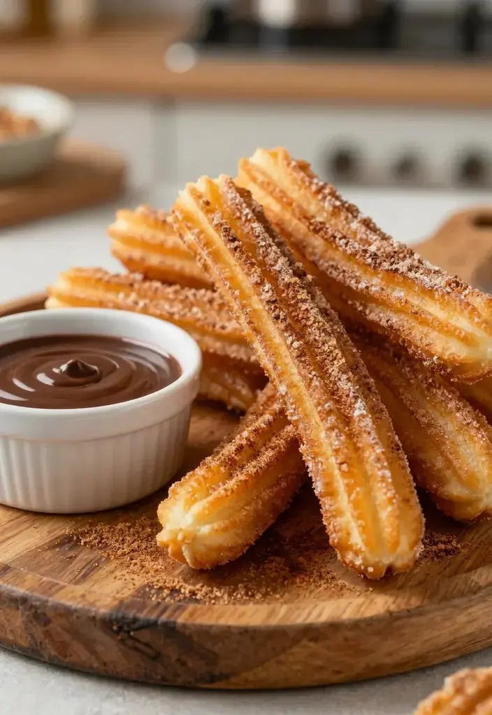 1. Churros: The Sweet Street Treat